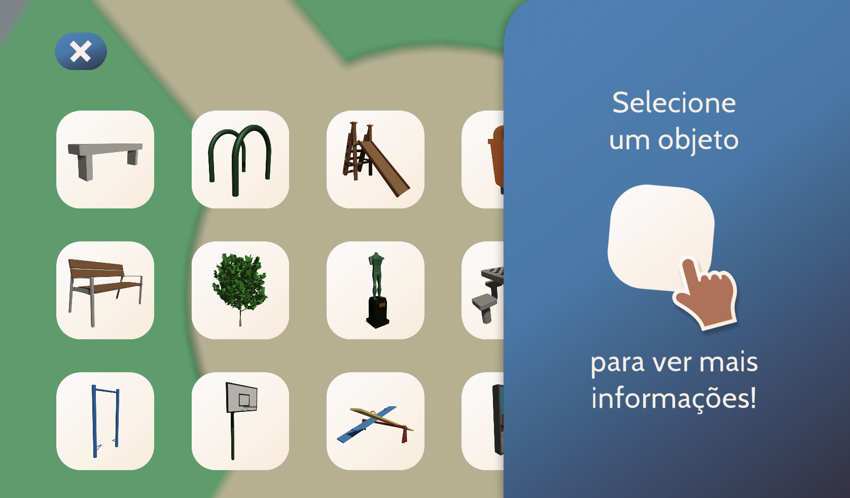 grid com 3 linhas