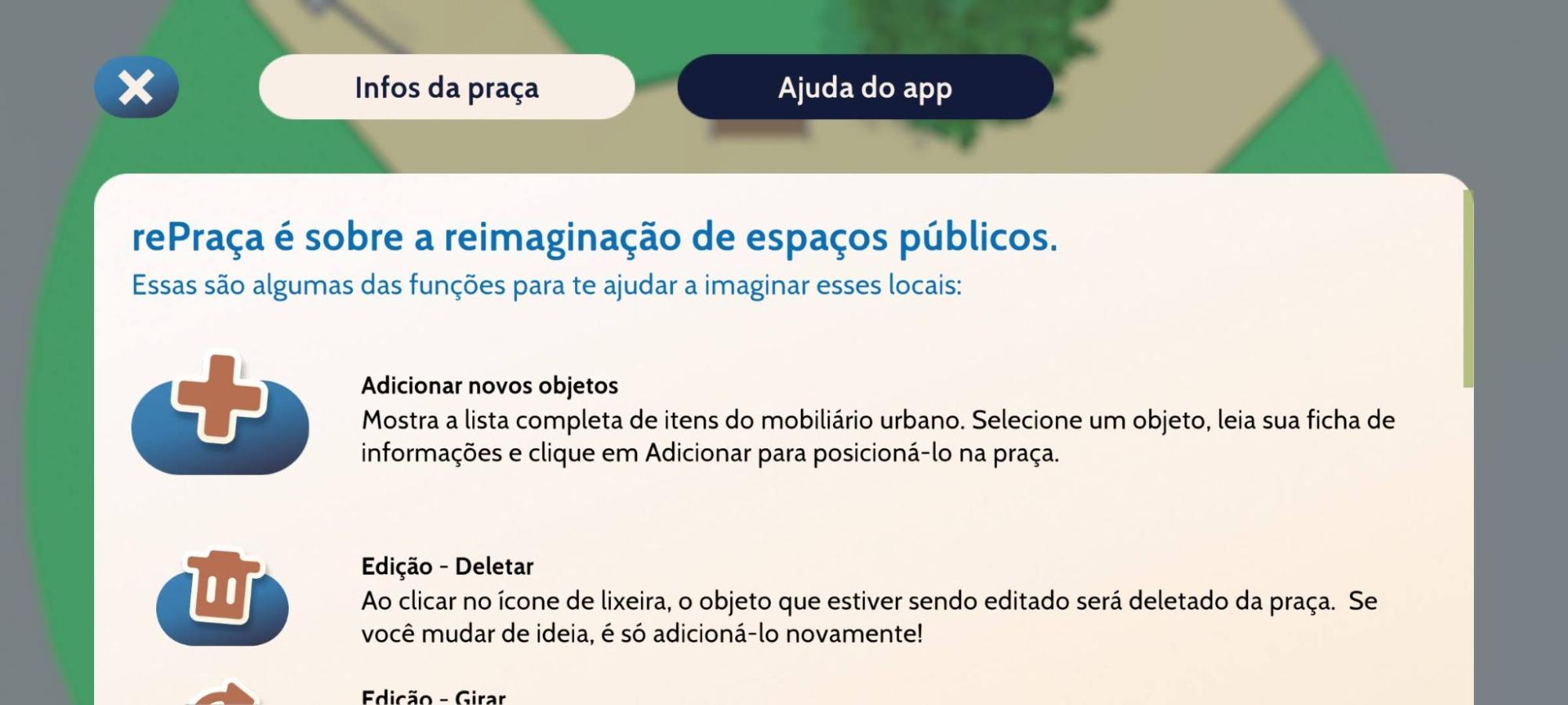 configurações