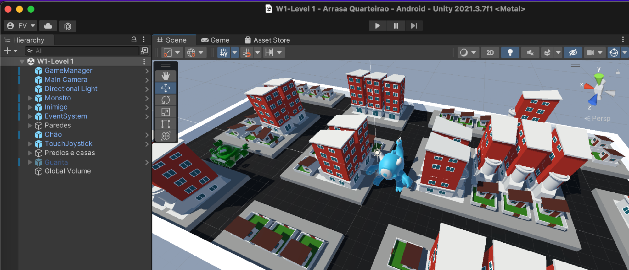 arrasa quarteirao no unity