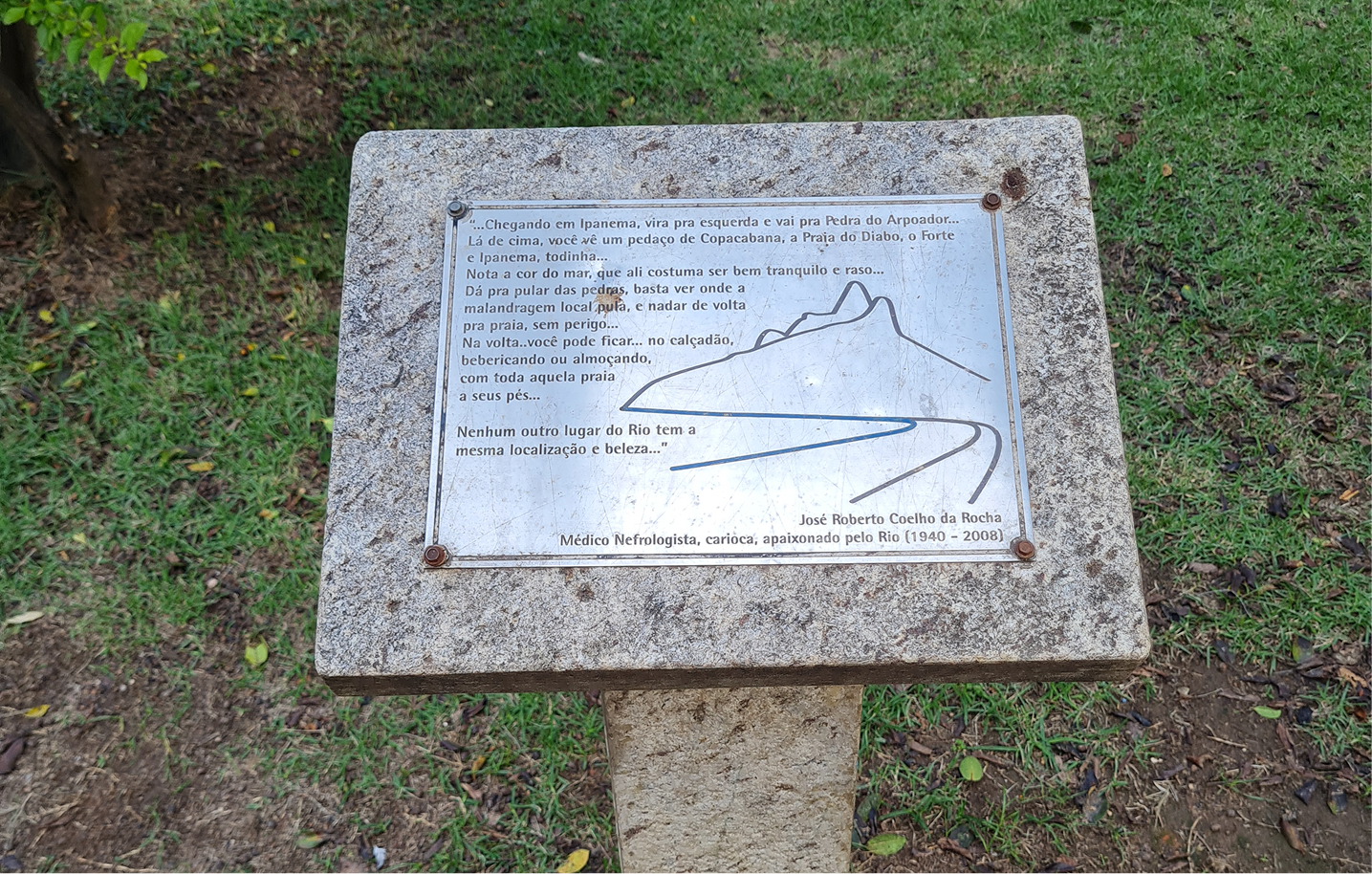 Placa comemorativa
