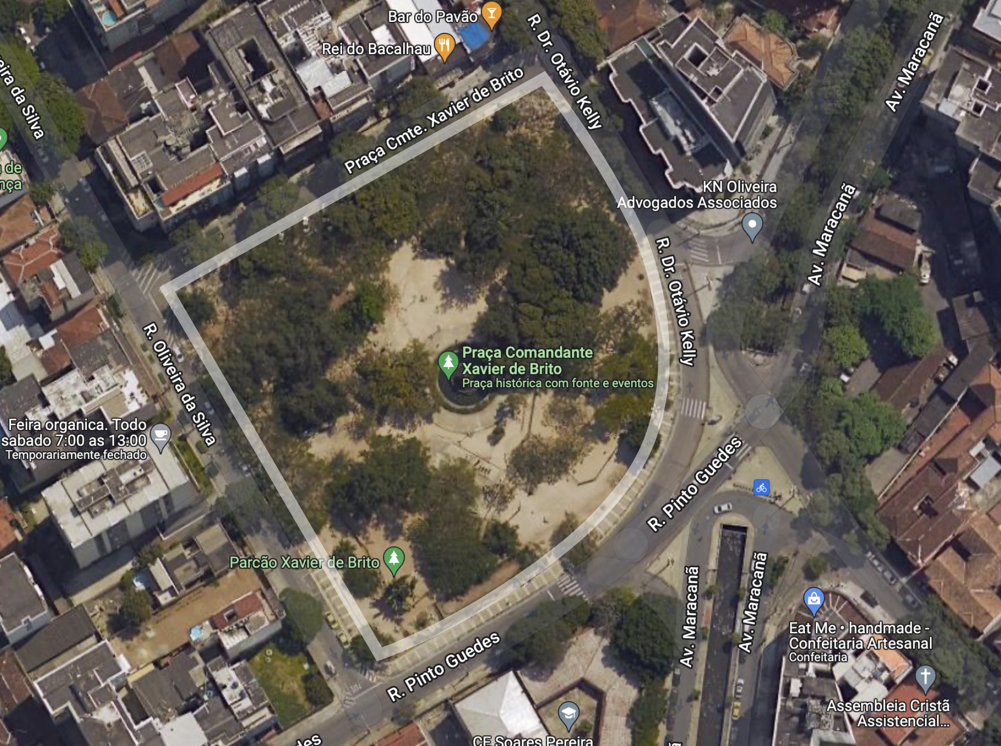 Mapa praça